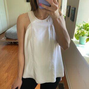 BCBGMaxAzria Cutout Split Back Top